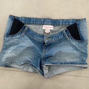 Maternity jean short